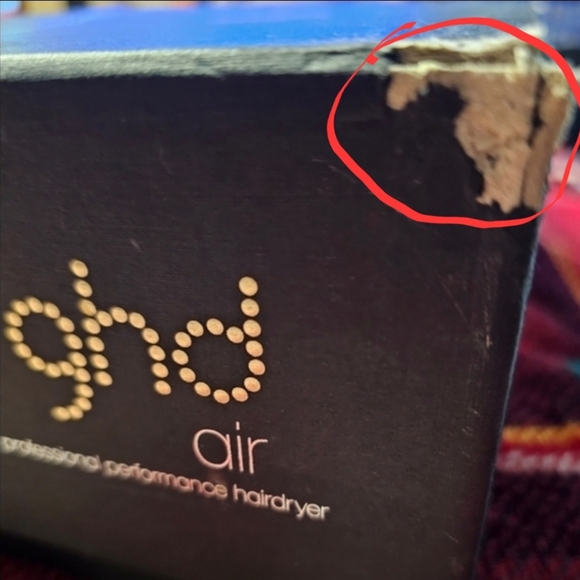 GHD Black Hair Dryer with TWO Attachments In EUC - Picture 16 of 16